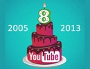 Youtube tròn 8 tuổi và những con số ấn tượng