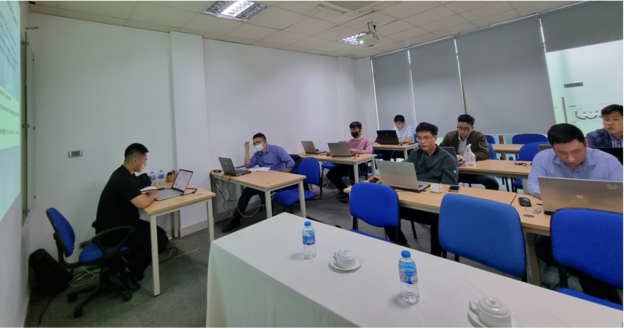 100% các cán bộ thuộc Ban Cơ Yếu tham gia khóa học CEH do COE Việt Nam triển khai đào tạo đã thi đỗ chứng chỉ quốc tế.