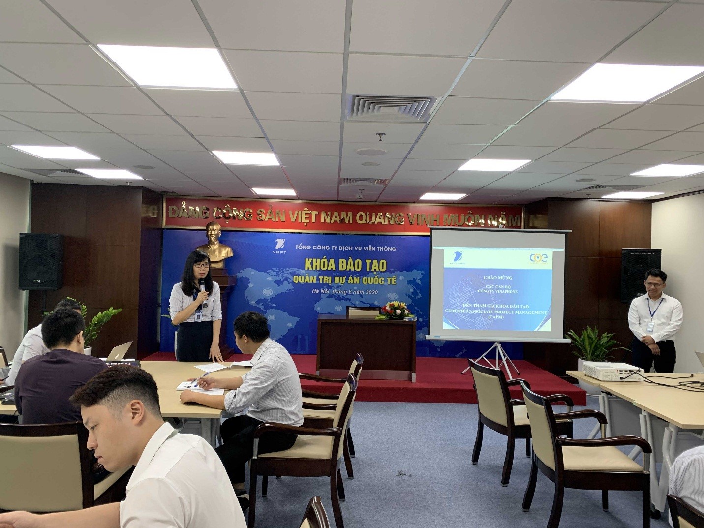COE Academy tổ chức thành công khóa học:” Quản trị dự án quốc tế theo tiêu chuẩn PMI” cho các cán bộ của Tổng công ty dịch vụ viễn thông.